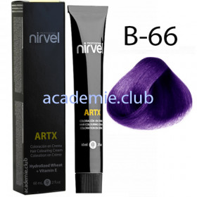Краска для волос B-66 Ежевика Artx Nirvel, 60 мл.